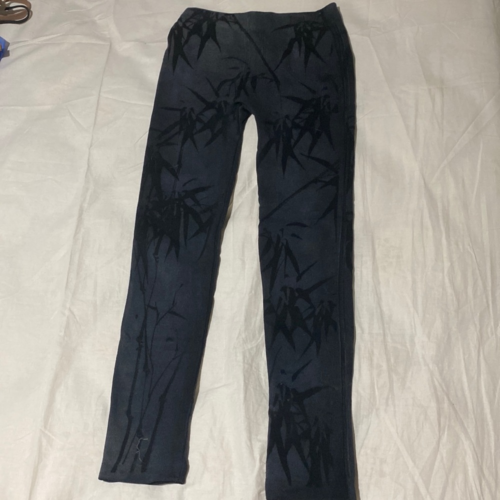 Bamboo print leggings